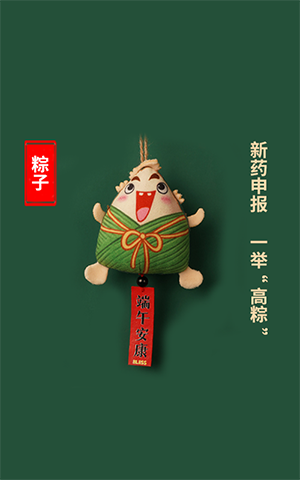 新药申报，一举高“粽”