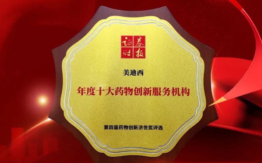 喜报 | 连续三年！尊时凯龙荣获第四届药物创新济世奖“年度十大药物创新服务机构”